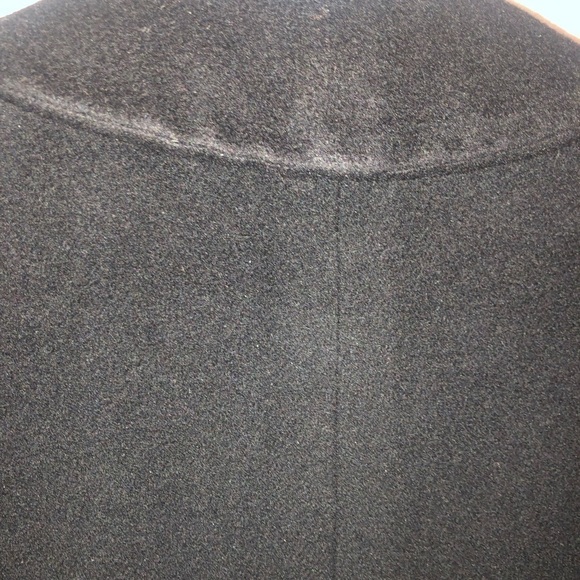 VTG 100% Cashmere One Button Coat Sz. L Tailored Union Made Lined Soft Cozy Warm - Picture 4 of 11